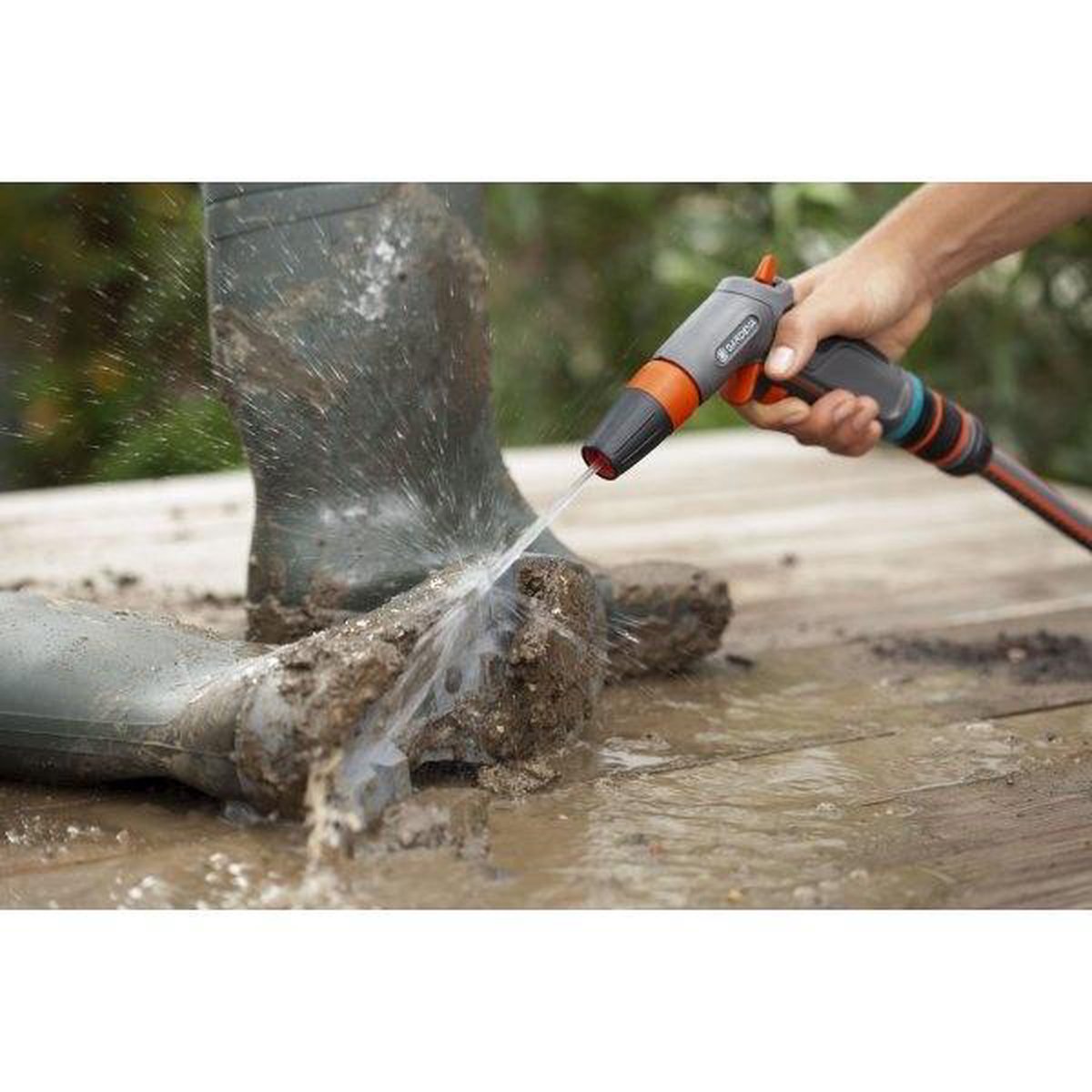  GARDENA - Premium Reinigingssproeier Spuitpistool - Metaal - Voor Reiniging En Bewatering