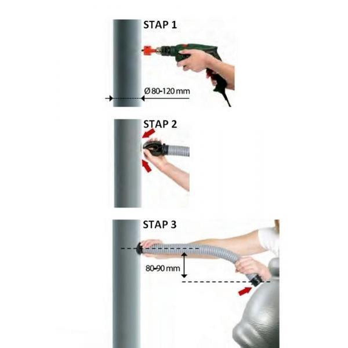 Prosperplast Verbinding Regenpijp - Regenton Ca 50 Cm