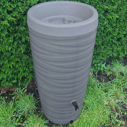  Regenton Wave - 240 Liter - Grijs