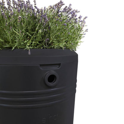  Elho Green Basics Regenton - Regenton - Living Black - Buiten - 200 Liter