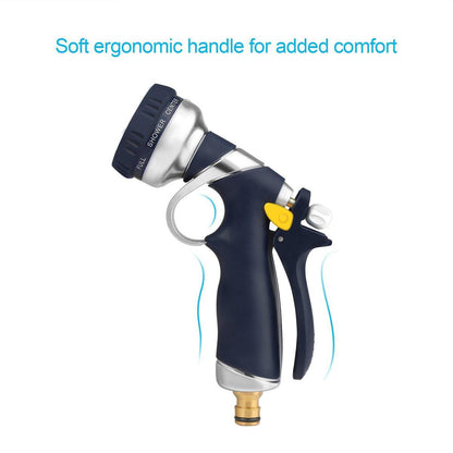  Voxon Sproeikop | Broespistool | Spuitpistool Voor Tuinslang | Metalen Constrcutie Met Soft-grip Handvat