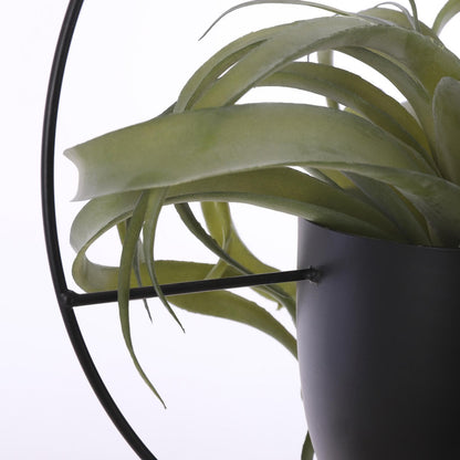  Mica Decorations Dexter Bloempot Hangend - L34 X B14 X H65 Cm - Zwart