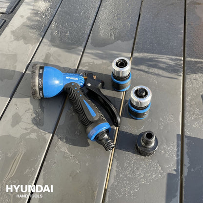  Hyundai Sproeiset Deluxe 4-delig - Geschikt Voor 13 Mm (1/2) En 15 Mm (5/8) - Ergonomische Design - Roestvrij Staal