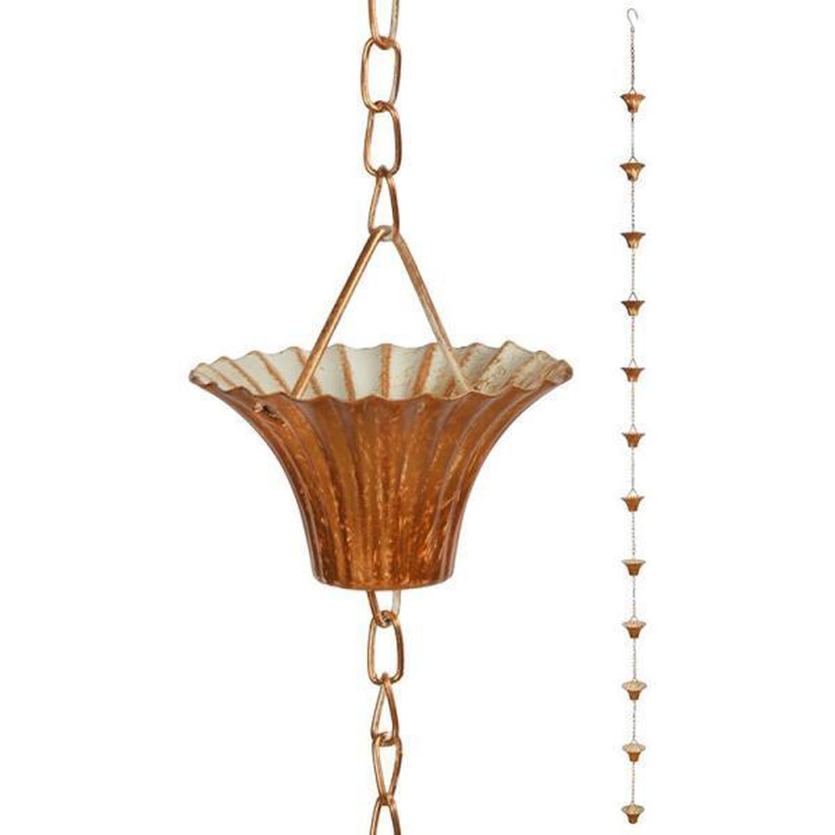  Esschert Design Regenketting 254 Cm Staal Koper