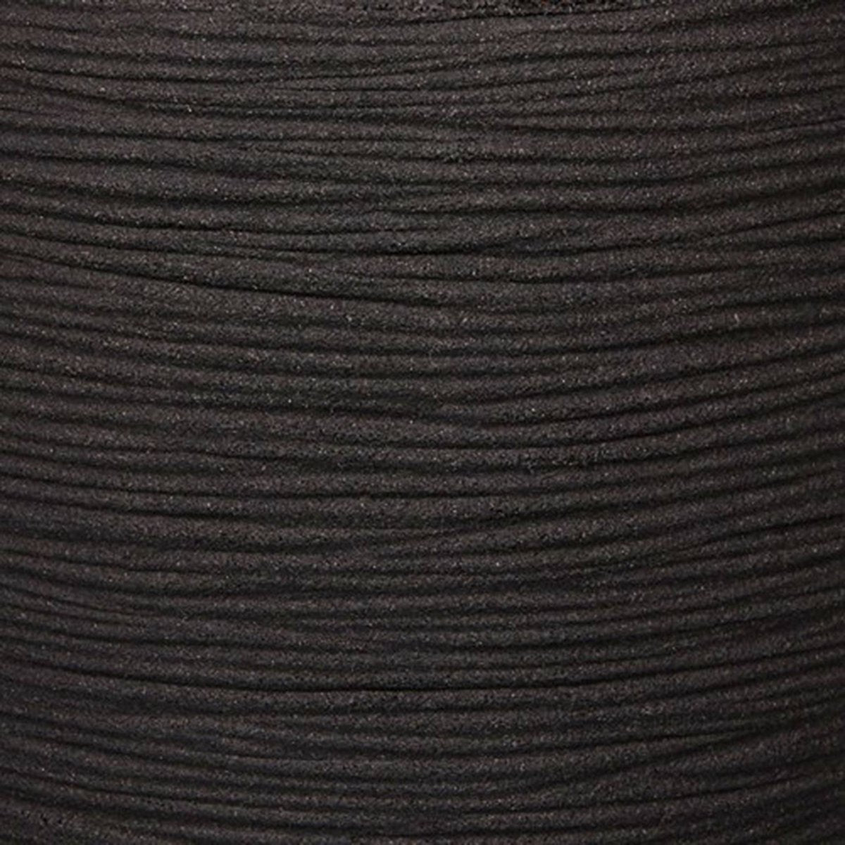 Capi Europe - Vaas Elegant Deluxe Rib NL - 45x72 - Zwart - Voor Binnen En Buiten - KBLR1138