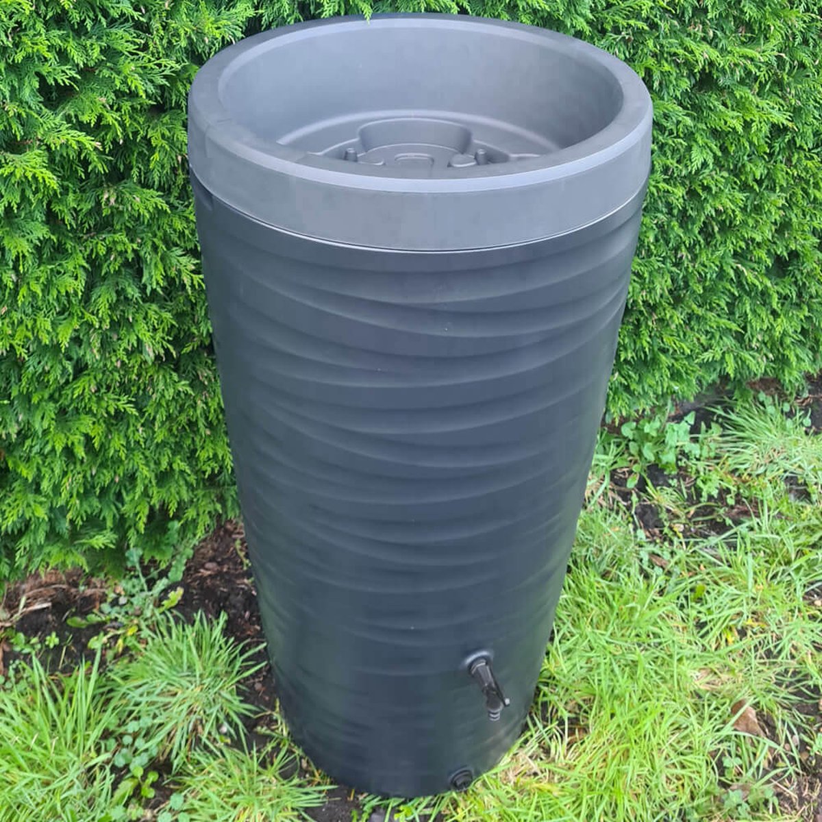  Regenton Wave - 240 Liter - Antraciet