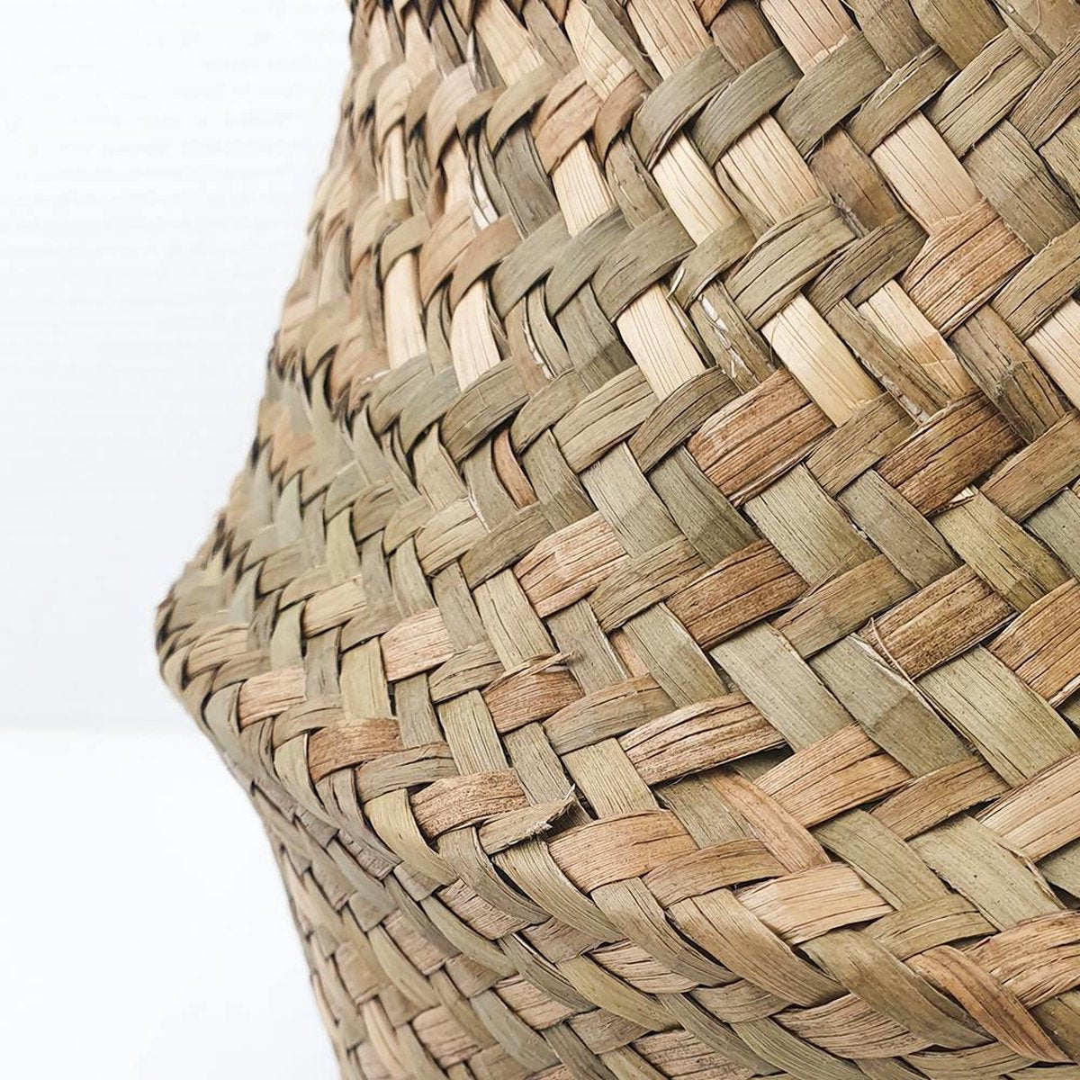  Plantenmand 35x35cm Naturel Extra Groot | Multifunctionele Mand | Handgemaakt | Planten-houder | Planten Accessoires | Planten Mand
