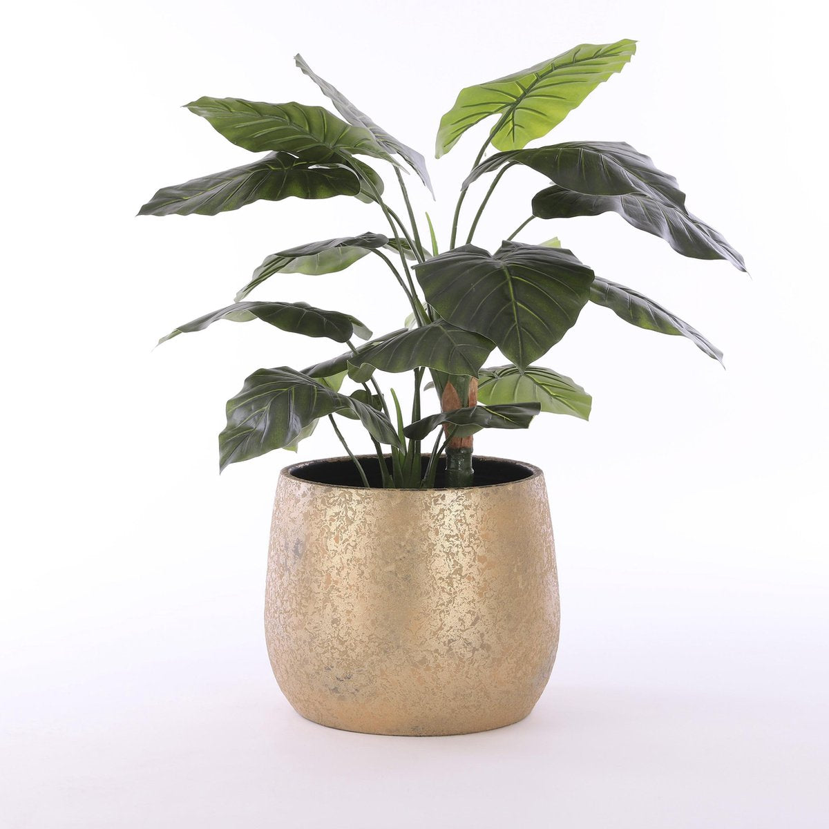  Mica Decorations Clemente Bloempot - H31 X Ø38 Cm - Terracotta - Goud