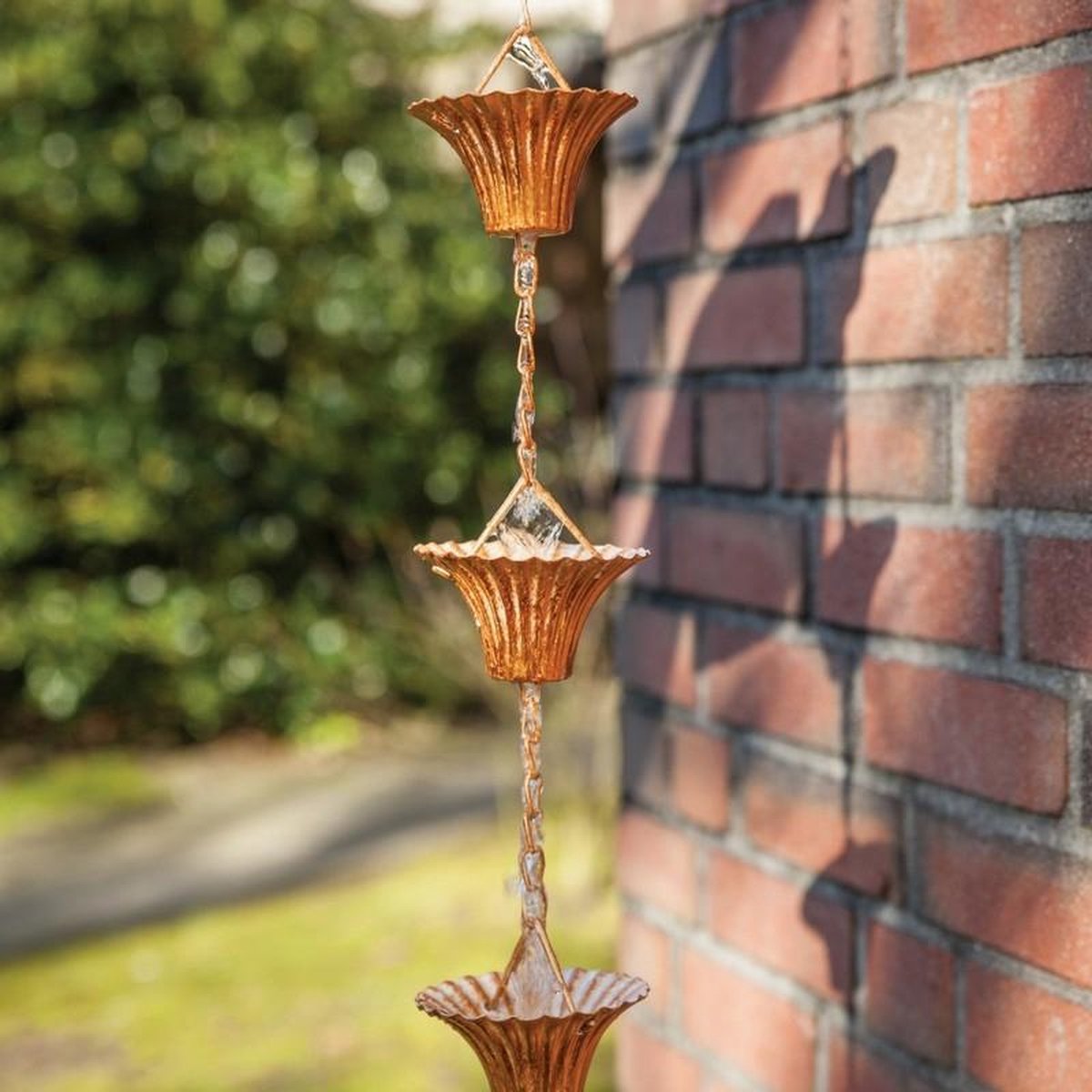 Esschert Design Regenketting 254 Cm Staal Koper