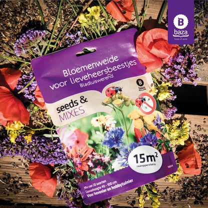  Seeds &amp; Mixes Bloemenweide Zaden Meerjarig En Wilde Bloemen 2 Stuks