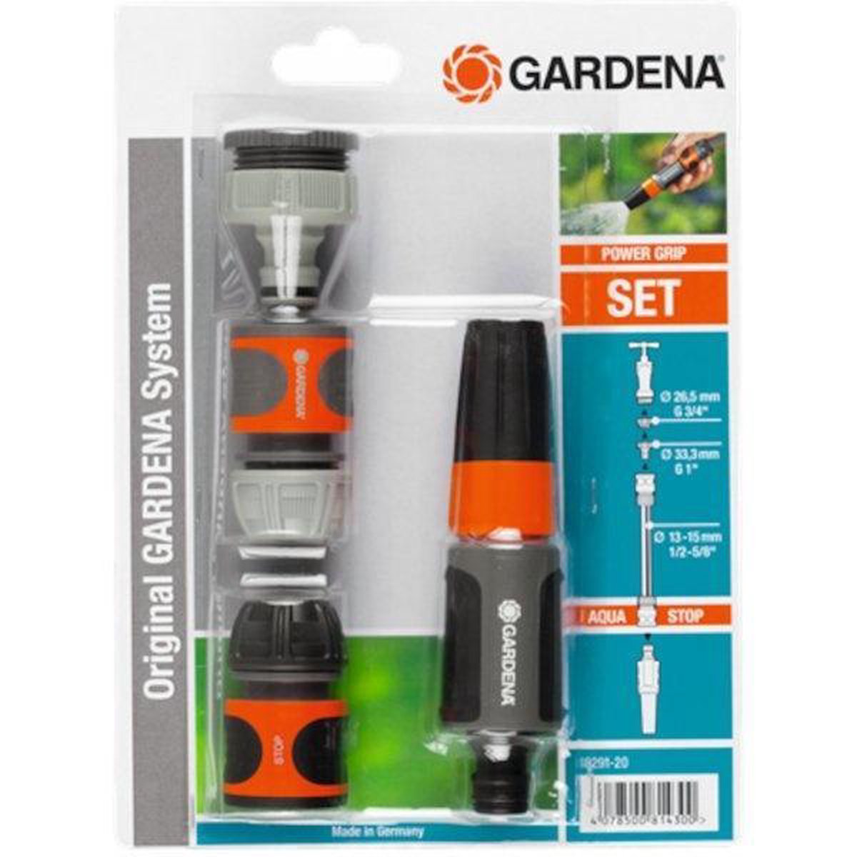  GARDENA - System Startset Spuitpistool - Geschikt Voor 13-15 Mm Tuinslang