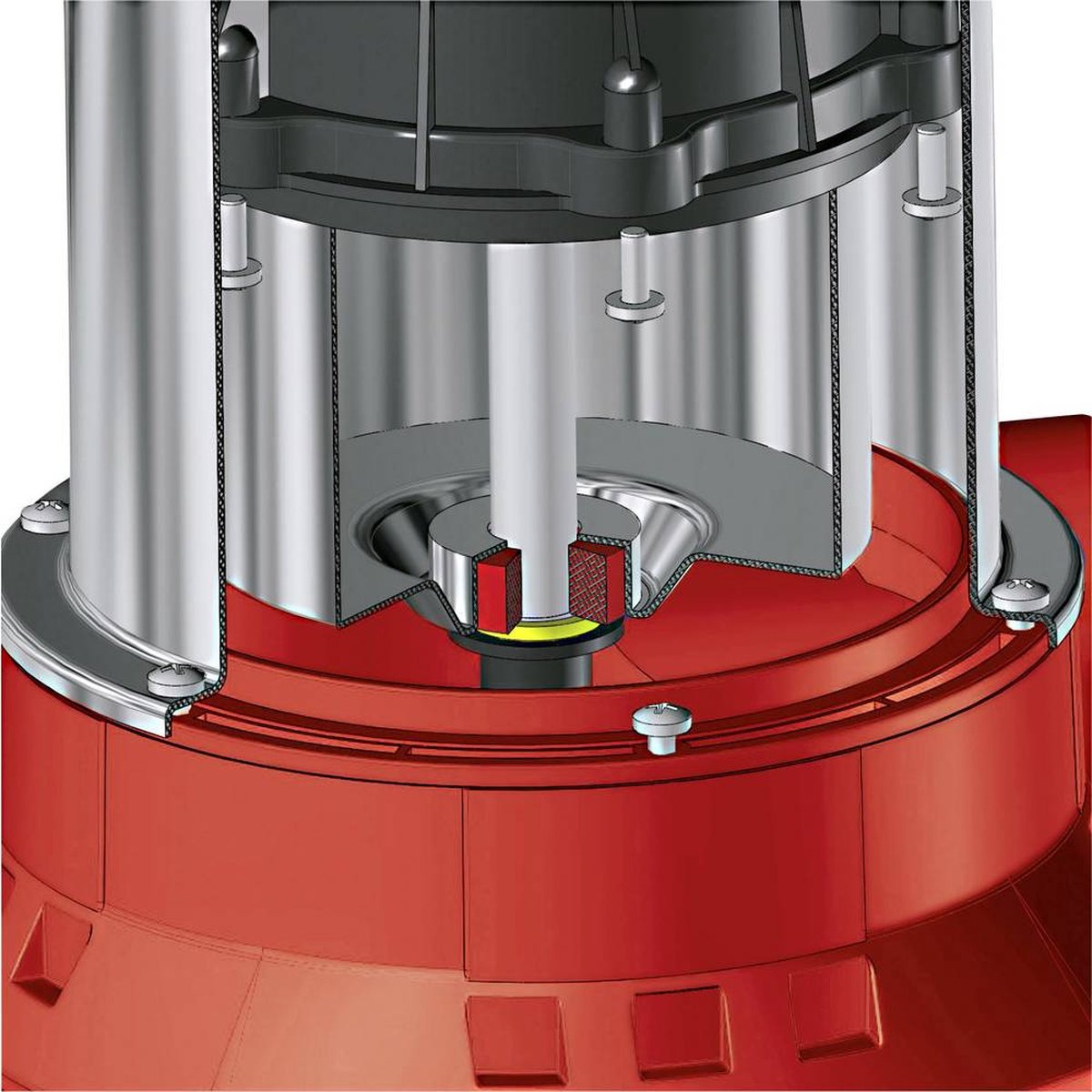  Einhell Dompelpomp GC-SP 3580 LL (350 W - 8000 L/h - 1 Mm Restwater - Traploos Instelbare Vlotterschakelaar - GeÃ¯ntegreerd Terugslagventiel - Draaghandvat - Kabelopwikkeling - Mechanische Afdichting)