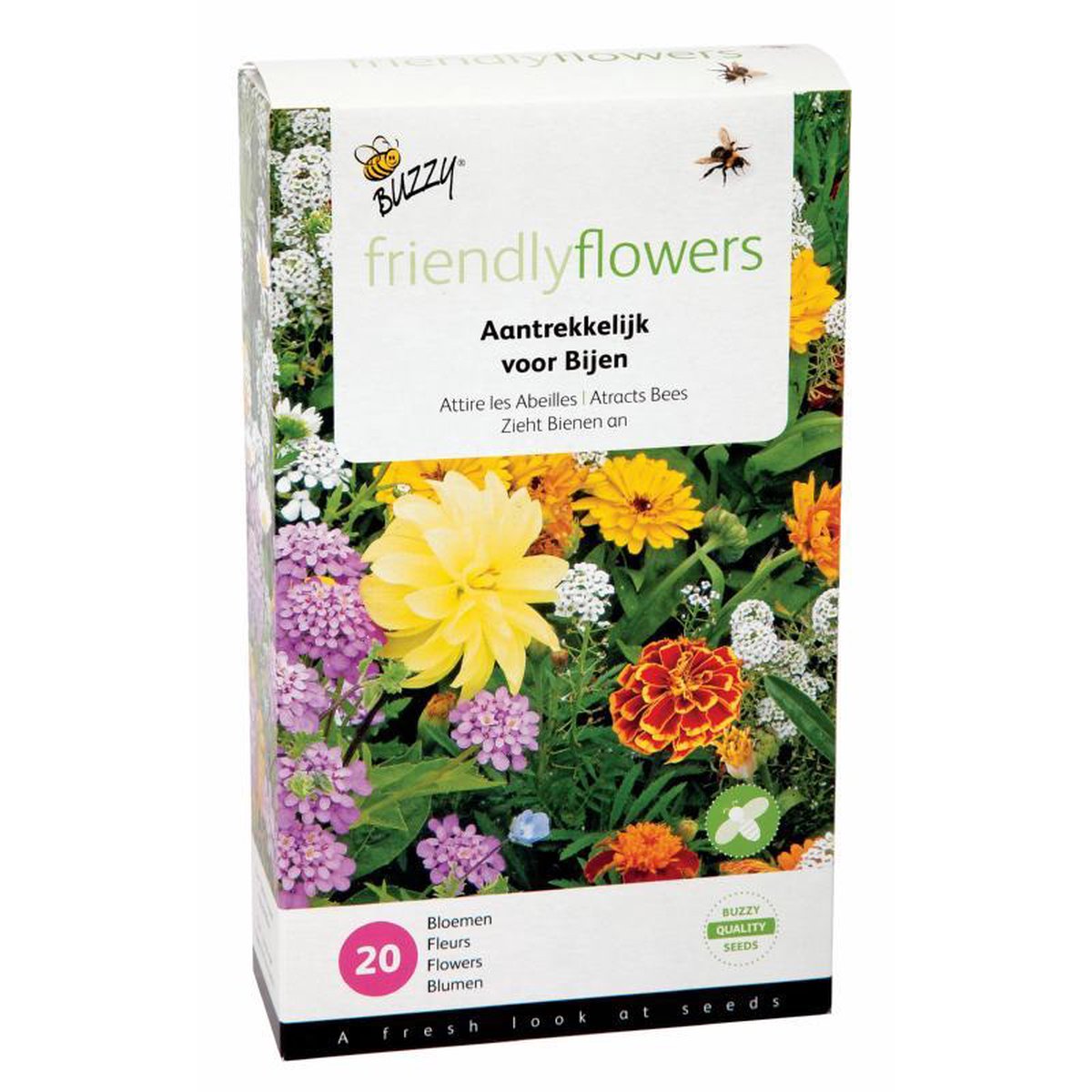  Buzzy Friendly Flowers Bloemenmengsel Vlinders 15m²