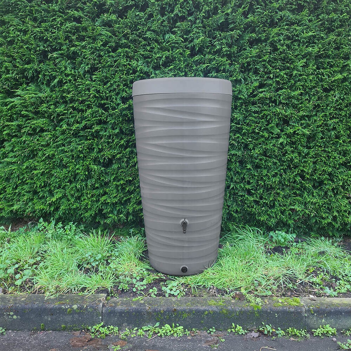  Regenton Wave - 240 Liter - Grijs