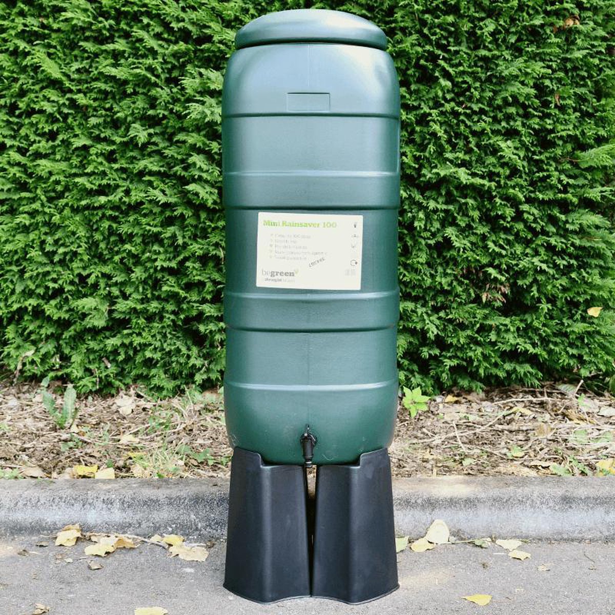  Regenton Rainsaver Groen 100 Liter + Voet