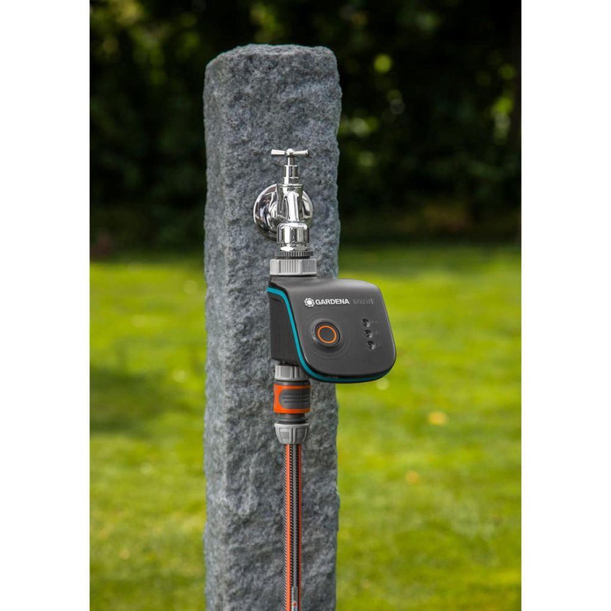  GARDENA - Smart Water Control Set Besproeiingscomputer - 1min Tot 10u - 6 Besproeiingen Per Dag