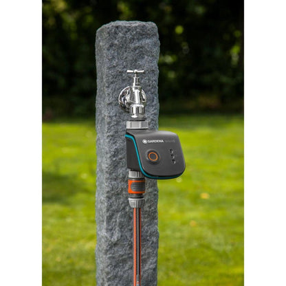  GARDENA - Smart Water Control Set Besproeiingscomputer - 1min Tot 10u - 6 Besproeiingen Per Dag