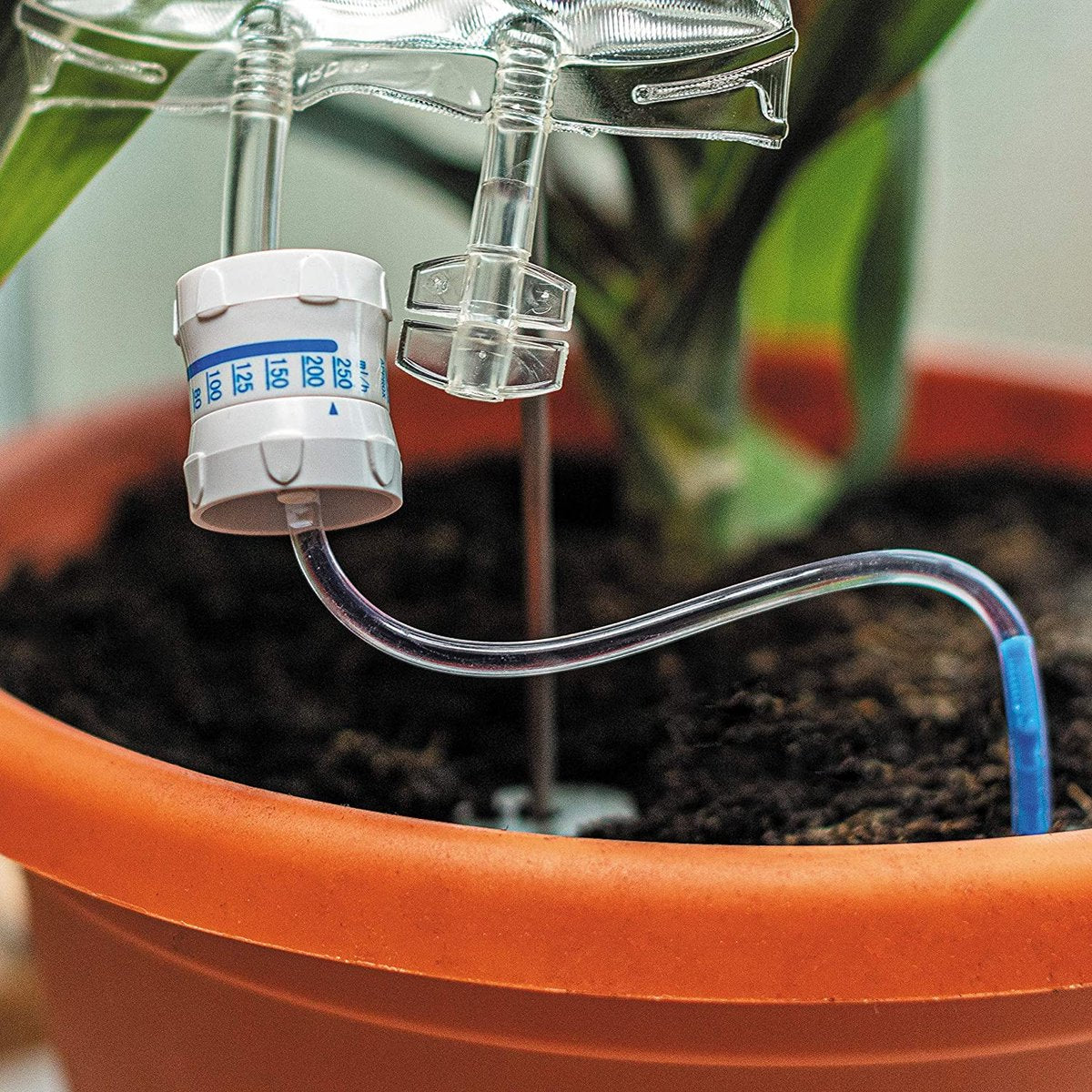  Woonaccessoires- Automatisch Watergeef Systeem | Plantenwaterer - Life Support Irrigatieapparaat | Druppelaar Kamerplanten - | Planten Watergever Met Druppelsysteem 350ml