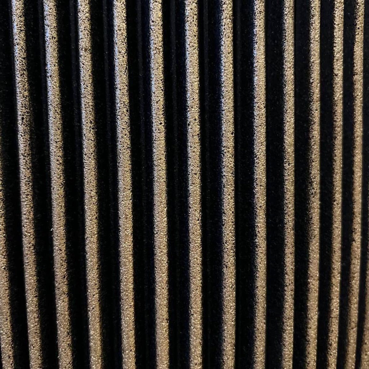  Capi Europe - Vaas Elegant Laag Groove NL - 34x46 - Goud - Voor Binnen En Buiten - KGVGB782