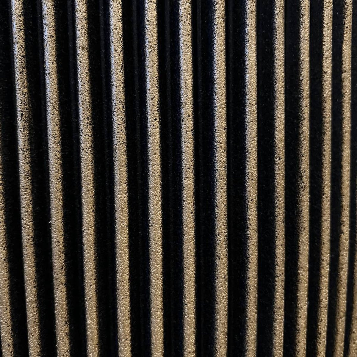  Capi Europe - Vaas Elegant Laag Groove NL - 46x58 - Goud - Voor Binnen En Buiten - KGVGB783