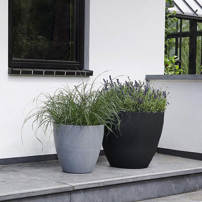  Keter Bloempot XL - 73 Liter - Zwart - 53 X 50 Cm - Bloemenbak - Plantenbak