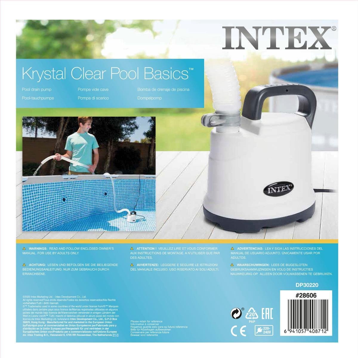  Intex Dompelpomp (220-240 Volt)
