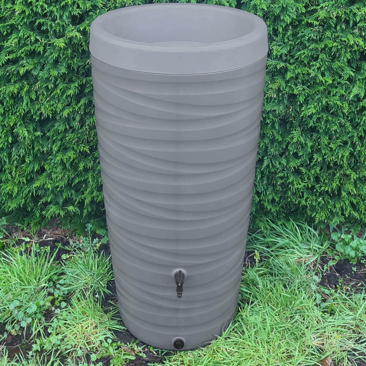  Regenton Wave - 240 Liter - Grijs