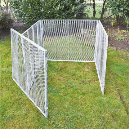  Compostbak 100x100x80 Cm, Tuinafvalbak, GeZu-Impex