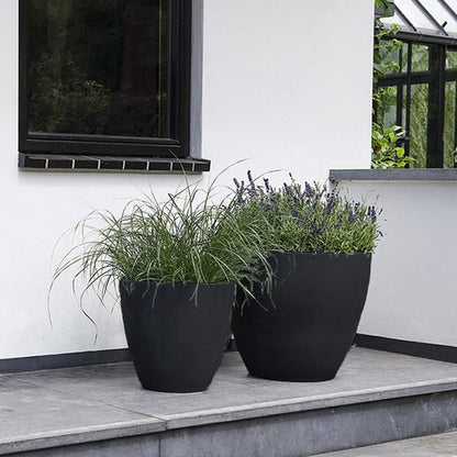  Keter Bloempot XL - 73 Liter - Zwart - 53 X 50 Cm - Bloemenbak - Plantenbak