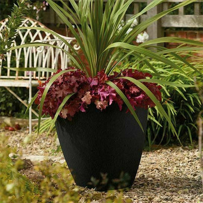  Keter Bloempot XL - 73 Liter - Zwart - 53 X 50 Cm - Bloemenbak - Plantenbak