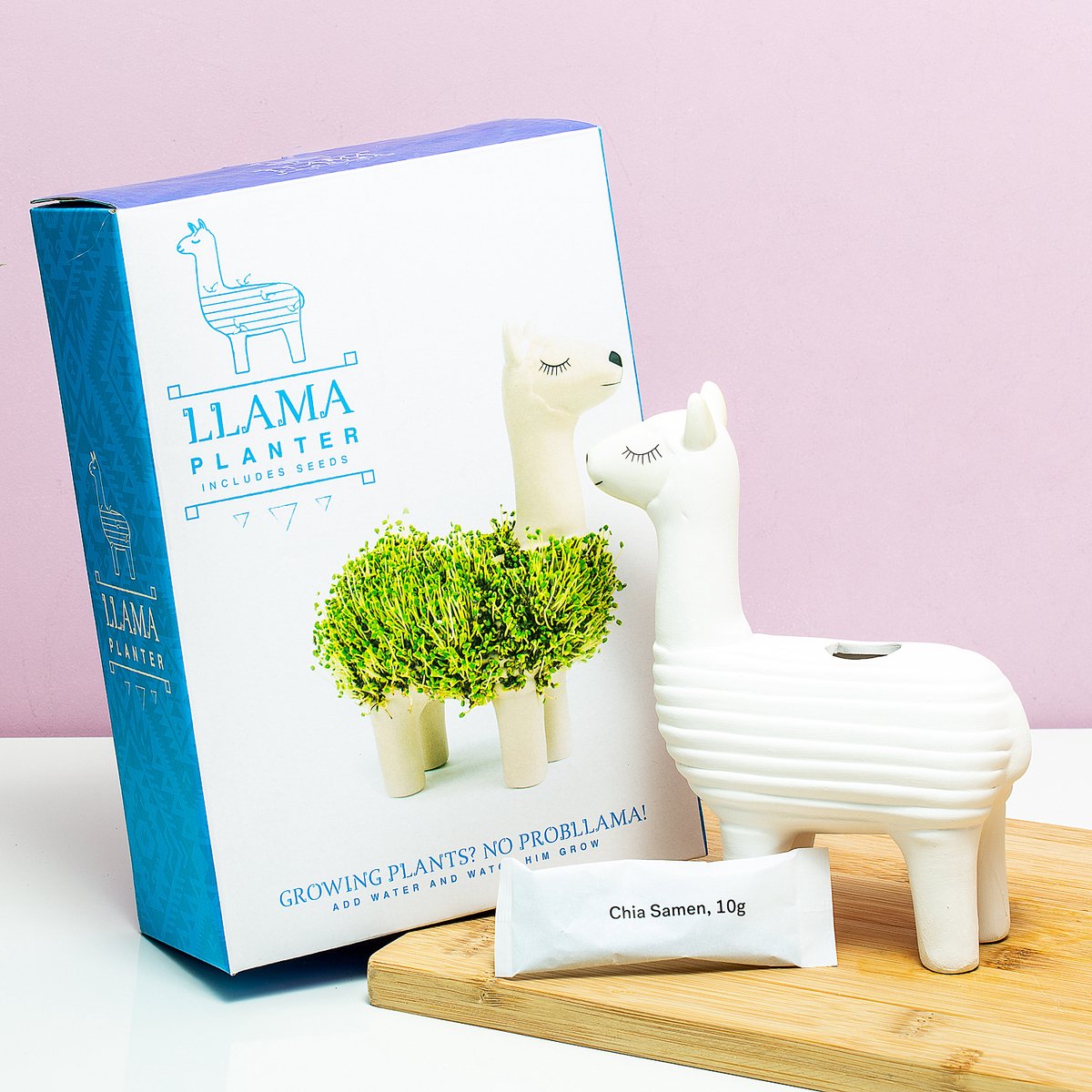  Gift Republic Lama Bloempot Met Zaadjes
