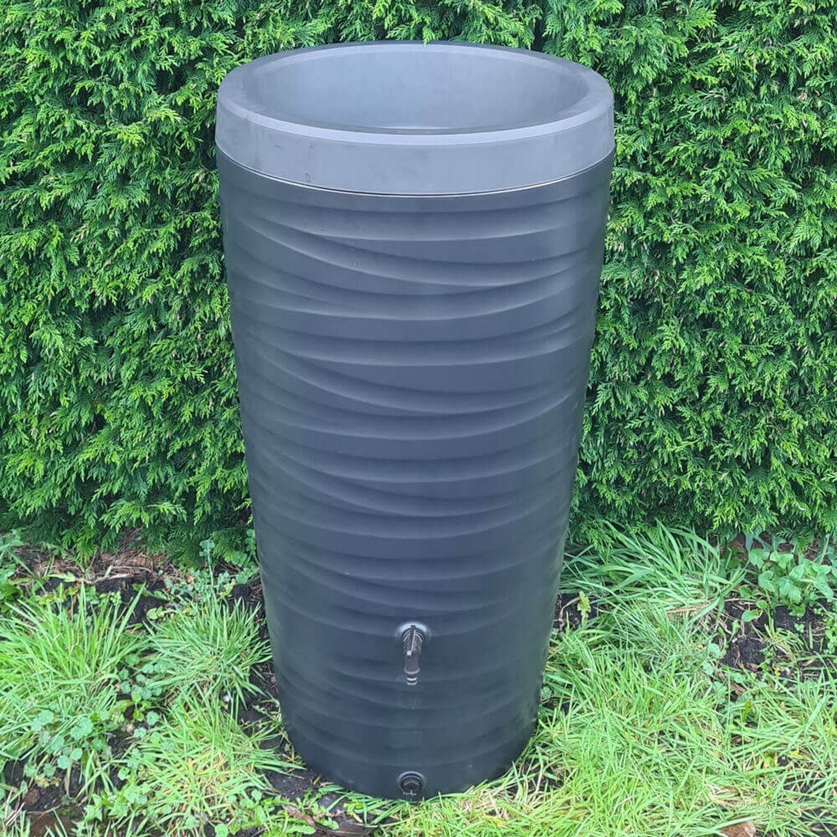  Regenton Wave - 240 Liter - Antraciet
