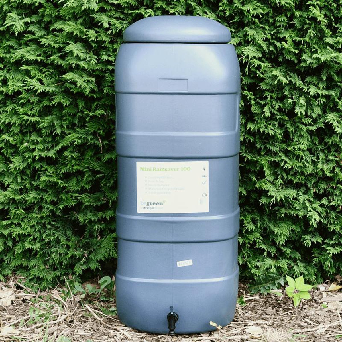  Regenton Rainsaver Antraciet 100 Liter + Voet