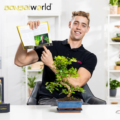  Bonsaiworld Bonsai Starters Kit - Bonsai Voeding, Schaar, Verzorgingsboekje En Draad