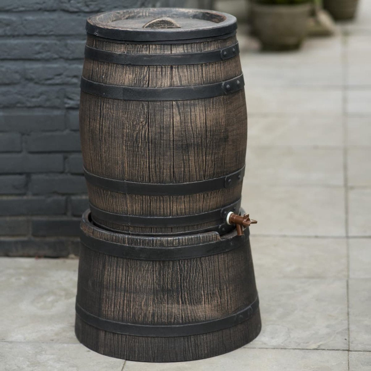  Nature - Regenton - Whiskyvat - 120L - H66 X Ø50,5cm