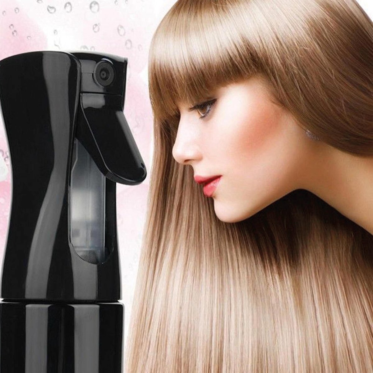  Hairspray - Mist Haarspray - 300ml - Zwart - Waterspuit - Water Verstuiver -