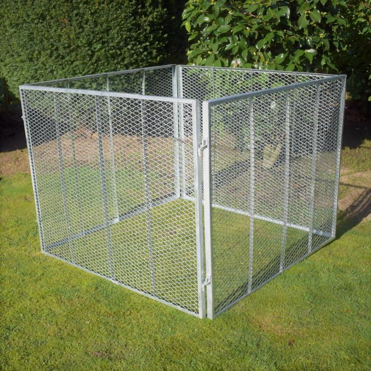  Compostbak 100x100x80 Cm, Tuinafvalbak, GeZu-Impex