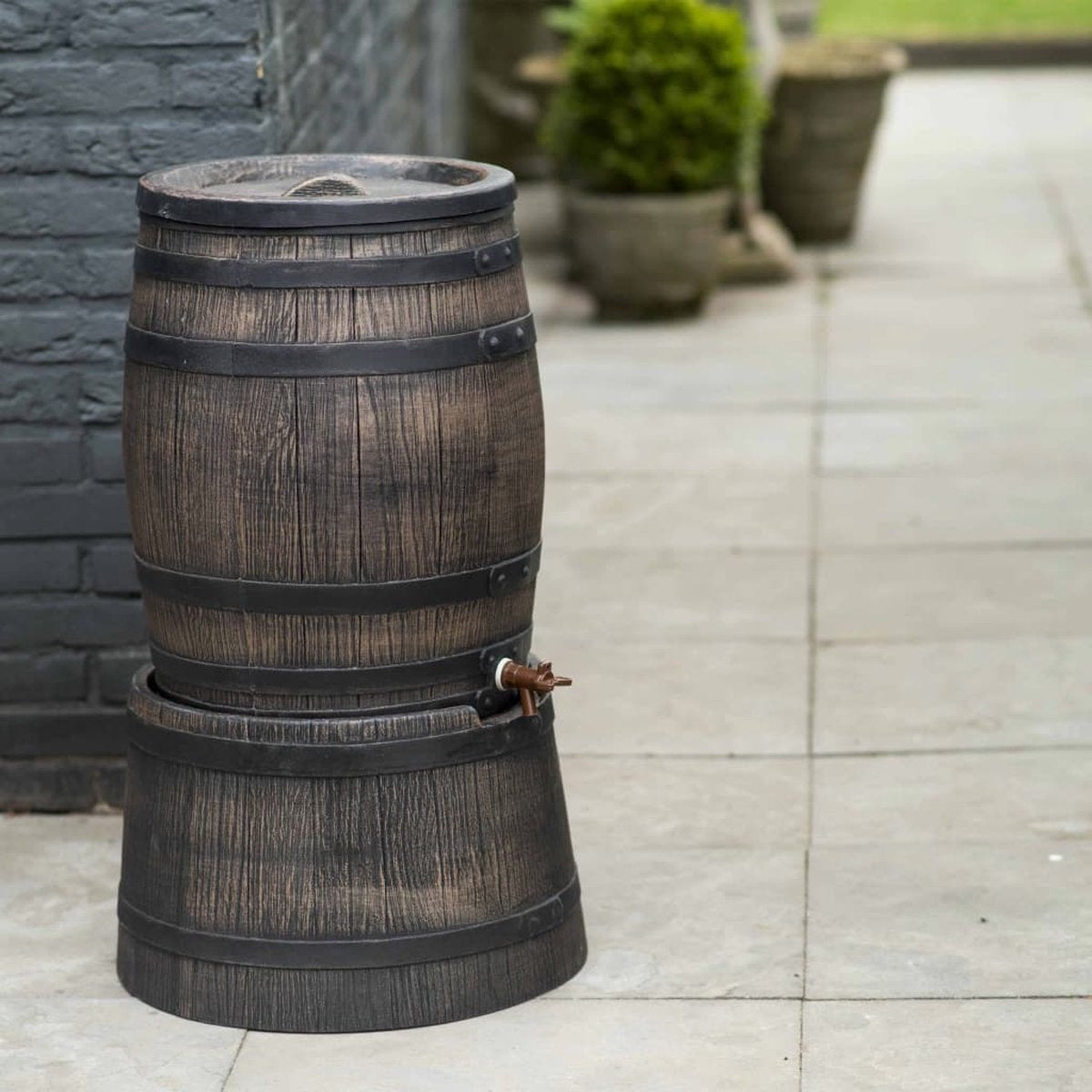  Nature - Regenton - Whiskyvat - 50L - H49,5 X Ø38cm