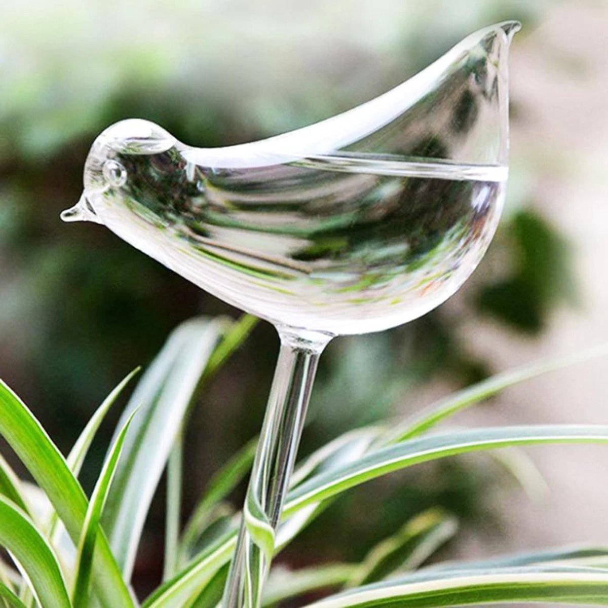  Luxe Planten Waterdruppelaar - Waterbol Vogel - Watergever - Watergeefsysteem Voor Planten &amp; Bloemen - 200ML - Set Van 2