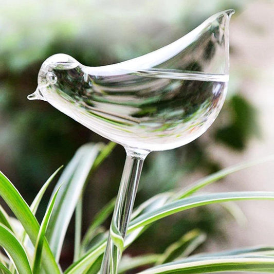  Luxe Planten Waterdruppelaar - Waterbol Vogel - Watergever - Watergeefsysteem Voor Planten &amp; Bloemen - 200ML - Set Van 2