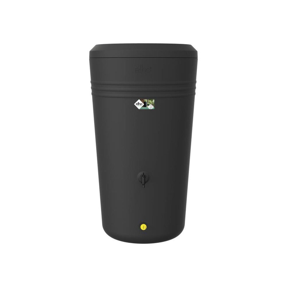  Elho Green Basics Regenton - Regenton - Living Black - Buiten - 200 Liter