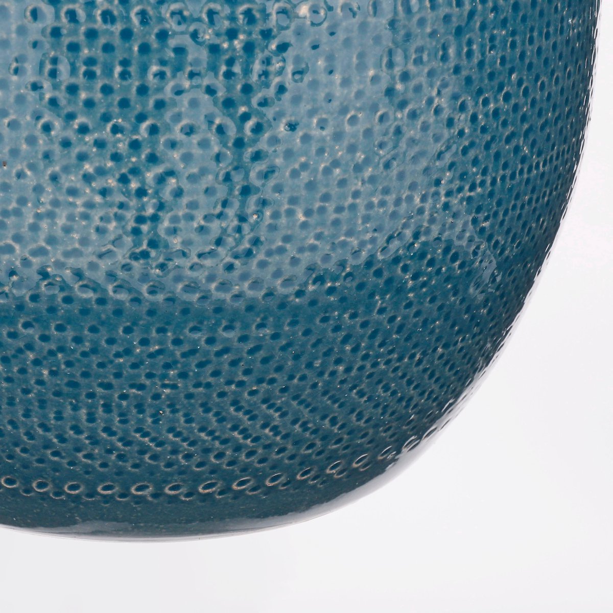  Mica Decorations Gabriel Bloempot - H20 X Ø25 Cm - Keramiek - Blauw