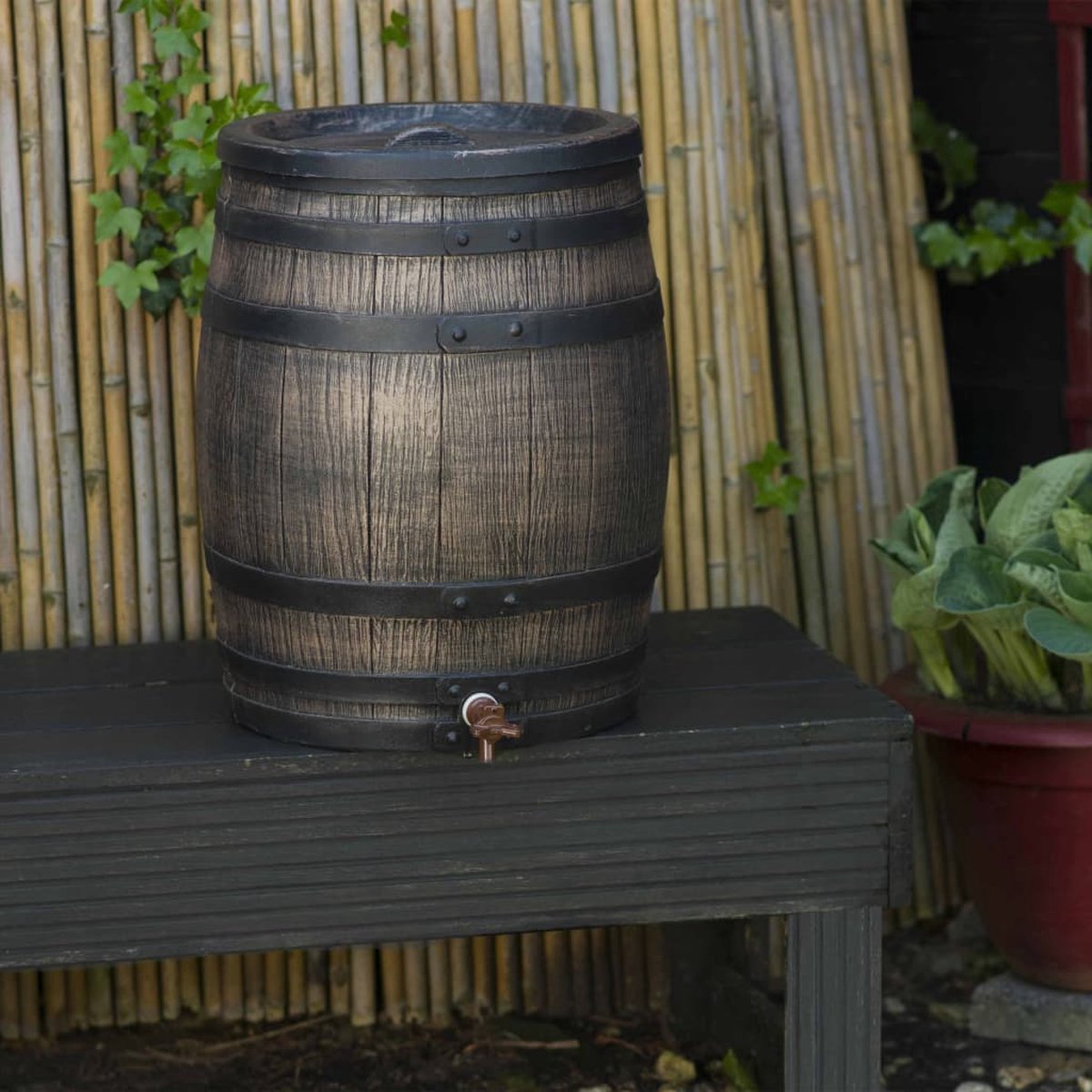  Nature - Regenton - Whiskyvat - 50L - H49,5 X Ø38cm