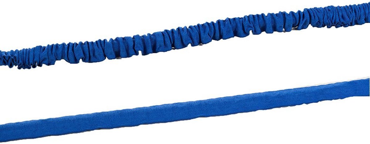  Uitrekbare Tuinslang Tot 15 Meter - Tuinsproeier Met 7 Verschillende Standen - Tuin Besproeien - Sproeikop - Blauw - Flexibel Elastisch