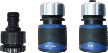  Hyundai Sproeiset Deluxe 4-delig - Geschikt Voor 13 Mm (1/2) En 15 Mm (5/8) - Ergonomische Design - Roestvrij Staal