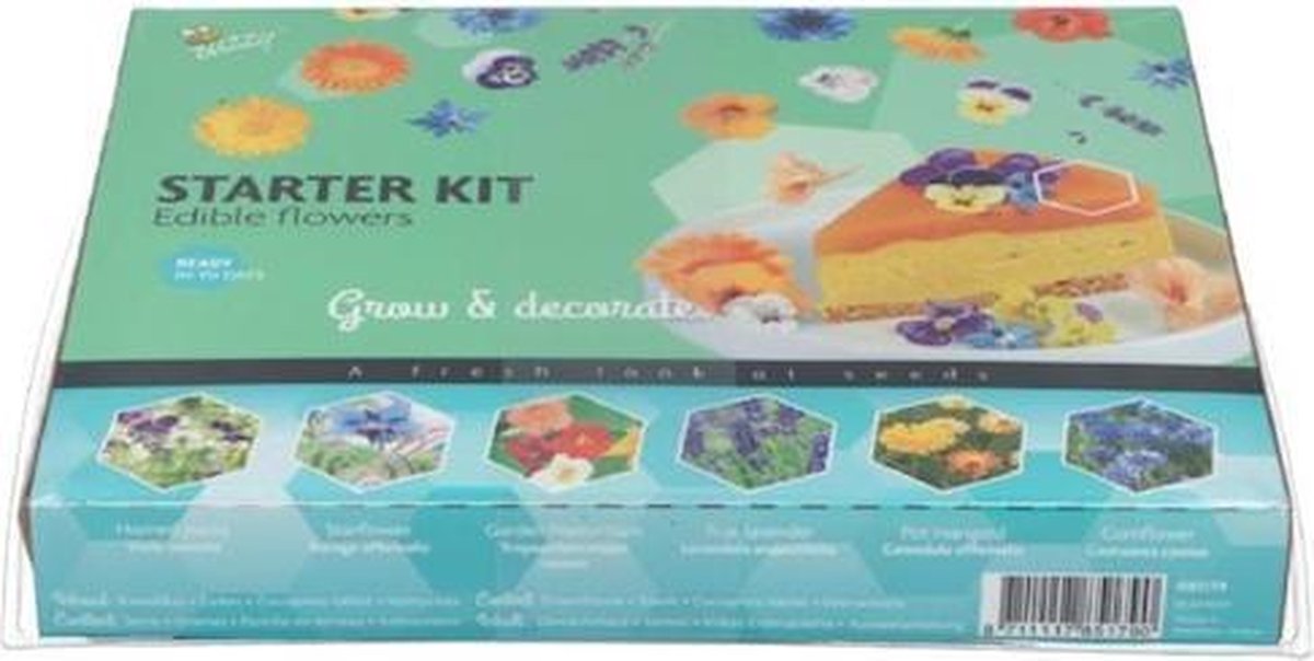 Buzzy® Complete Kweekset Eetbare Bloemen (10)