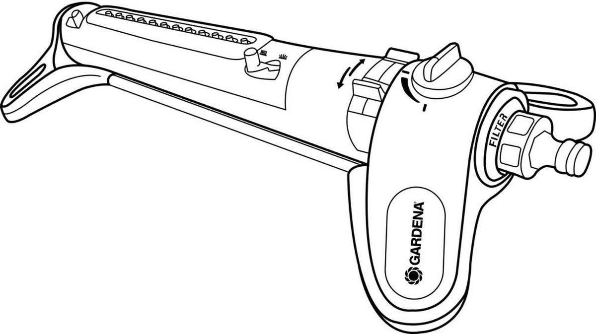  GARDENA - Zwenksproeier AquaZoom S - Tuinsproeier - 9 Tot 150 M²