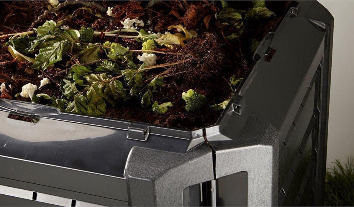 TA Compostvat Zwart 380 Liter