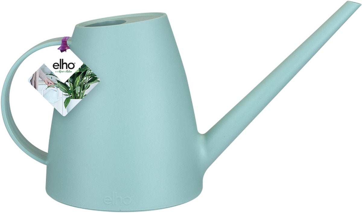  Elho Brussels Gieter 1,8l - Gieter Voor Binnenkweken En Oogsten - Ø 33.0 X H 17.0 Cm - Groen/Mint