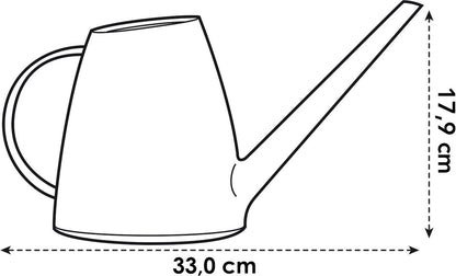  Elho Brussels Gieter 1,8l - Gieter Voor Binnenkweken En Oogsten - Ø 33.0 X H 17.0 Cm - Groen/Mint